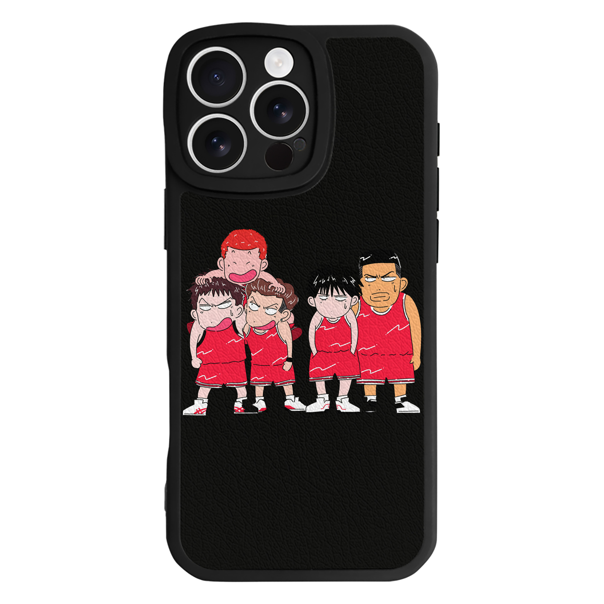 （画像用） SLAM DUNK／スラムダンク 【iPhone 16シリーズ対応】シリコンスマホケース（レザー調） 材質：シリコン